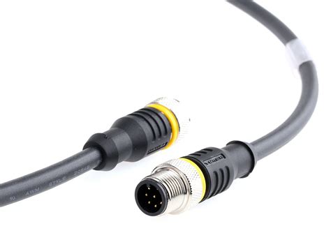 Rkc8t 2 Rsc8ttxl Turck Female M12 To Male M12 Sensor Actuator Cable