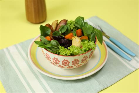 Salada com Legumes Assados Receitas Nestlé