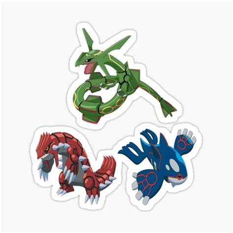 Groudon Stickers Redbubble