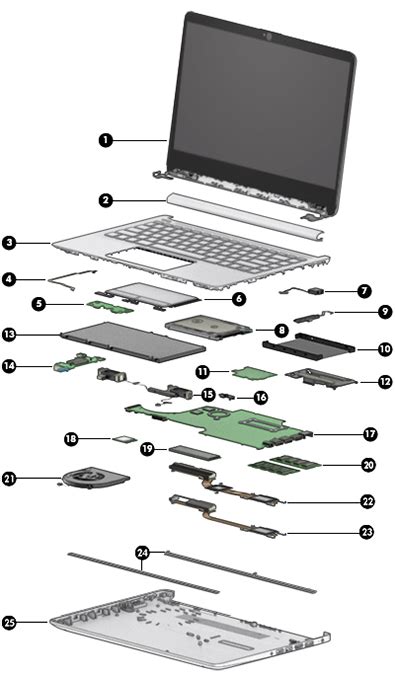Hp 14 Dk0000 Laptop Pc Illustrated Parts Hp® Customer Support