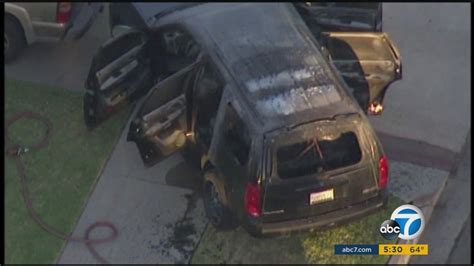Man Charged In Connection To Bodies In Burning Suv In Orange County
