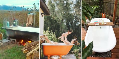 Backyard Bathtubs For Soaking Up The Great Outdoors