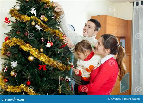 Men And His Wife With Child At Home Stock Image Image Of Female Love