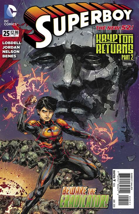 Superboy 25 Krypton Returns Part 2 Issue Comics Dc Comics