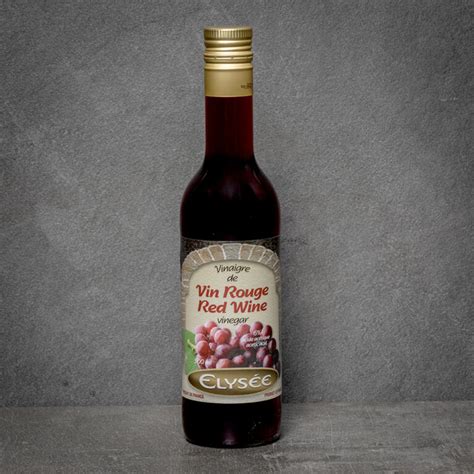 Red Wine Vinegar Elysee La Ferme Black River Game Farm