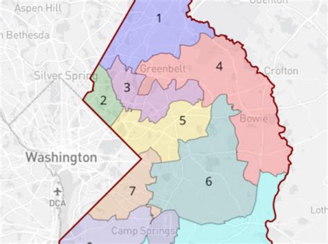 Pg County Council District Map Hot Sex Picture