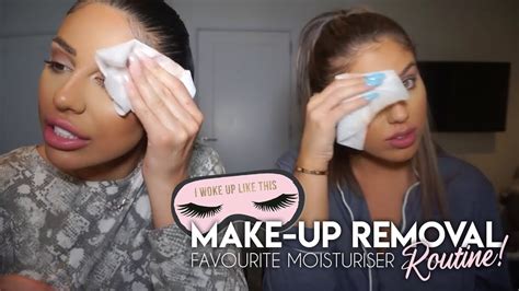 Makeup Removal Routine Favourite Moisturiser Youtube