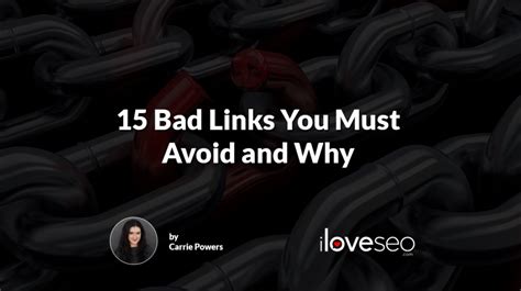 10 Types Of Bad Links You Should Avoid Riset