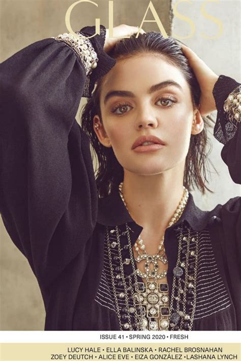 Lucy Hale In Glass Magazine Spring 2020 Hawtcelebs