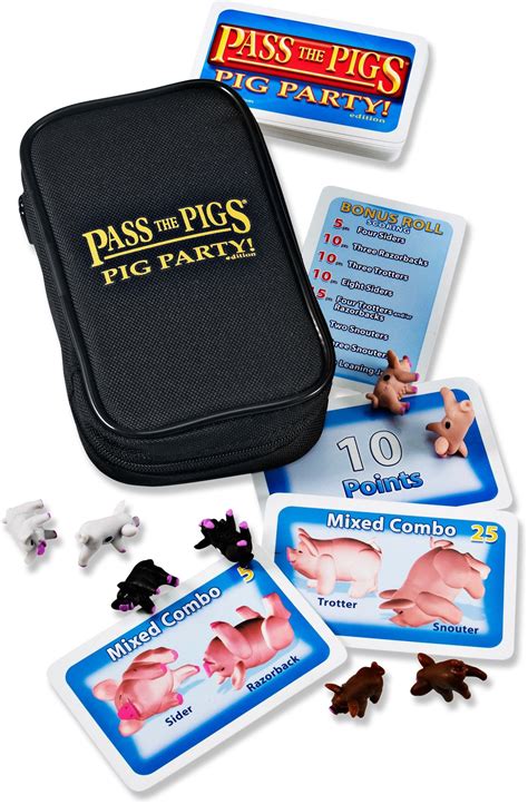 Pass The Pigs Pig Dice Game Pig Party Dice Games