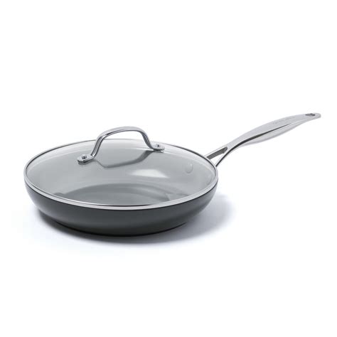 Greenpan Valencia Pro 10 In Fry Pan With Lid