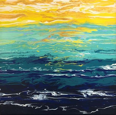 Caribbean Sunrise Painting By Leo Boisvert Pixels