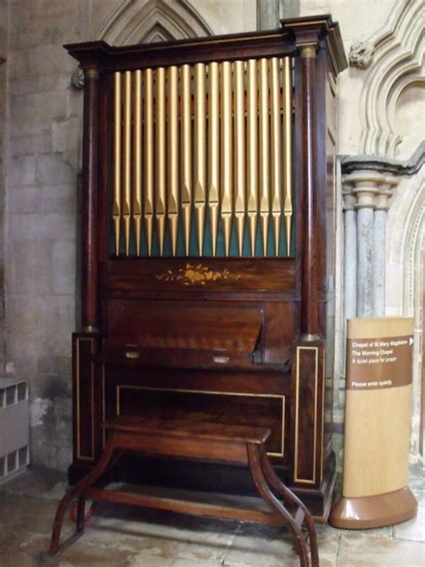Chamber Organ Lincoln Cathedral © Jhannan Briggs Cc By Sa20