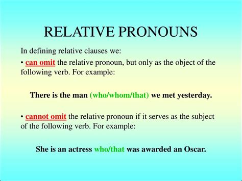 Relative Clauses Definition : Relative Clauses with Who, Definition and Examples ...