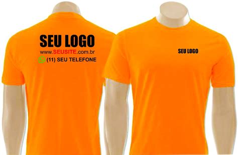5 Camisetas Camisas Coloridas Personalizadas Para Empresas R 175