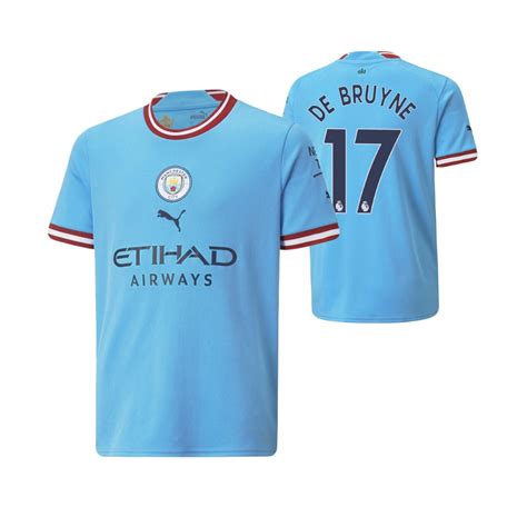 Kevin De Bruyne 2022 23 Home Manchester City Women Jersey Blue Replica
