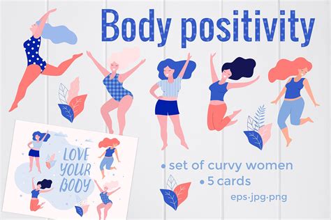 Body Positivity Illustrations ~ Creative Market