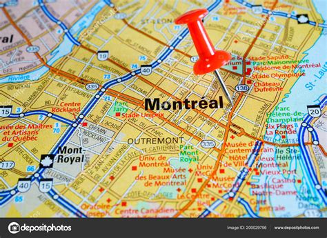 Montreal Canada Map Of City Map Of World