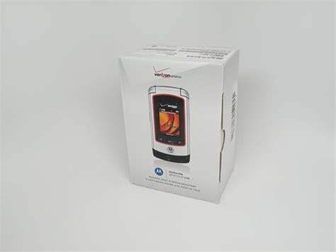 Motorola Adventure V750 Camera 3g Cell Phone Silver Verizon