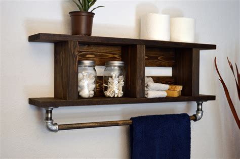 Vote and tell us about it in the comments! 28+ Bathroom Storage Shelf With Modern Towel Hooks - Ceplukan