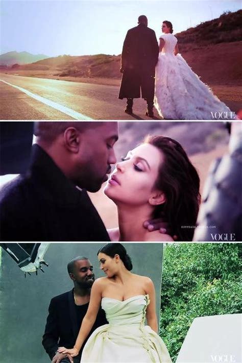 Kim And Kanye Cover Aprils Vogue Cover Paperblog