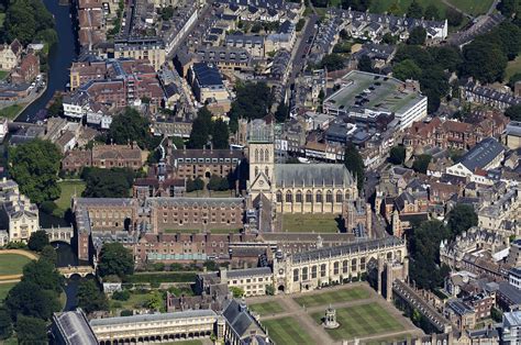 St Johns College Aerial View Cambridge University St Jo Flickr