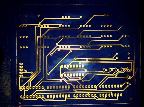 Blueprint Genuine Blueprint Of Circuit Board Layout Design Flickr