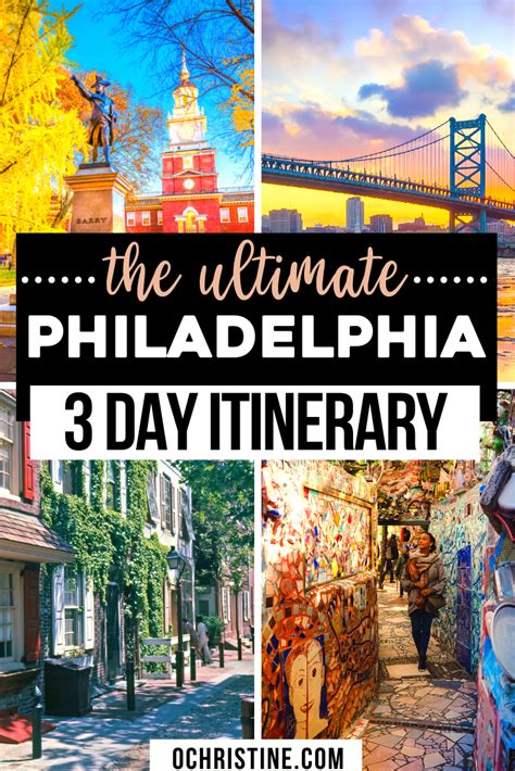 This Is The Ultimate Philadelphia 3 Day Itinerary How To Spend 3 Days