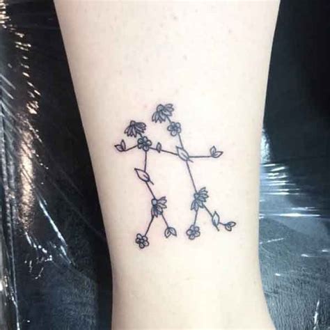 30 Gemini Constellation Tattoo Designs Ideas And Meanings For Zodiac