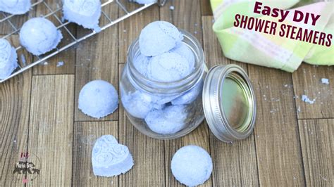 How To Make DIY Shower Steamers For Energy Stress
