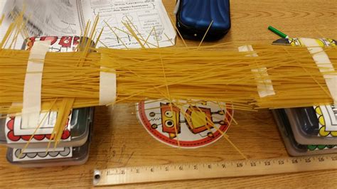 Growing A Stem Classroom Strongest Pasta Bridges Challenge