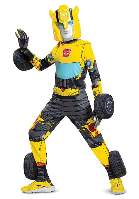 Transformers Bumblebee Transforming Costume For Kids