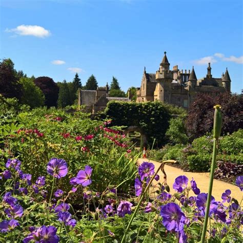 Abbotsford House Historic Home Of Writersir Walter Scottlocated Near