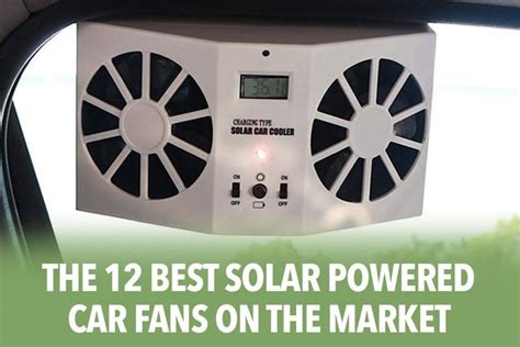 Ocamo Car Solar Energy Air Exhaust Fan Energy Saving Cooling Fans
