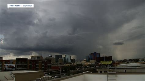 Monsoon weather continues throughout Las Vegas
