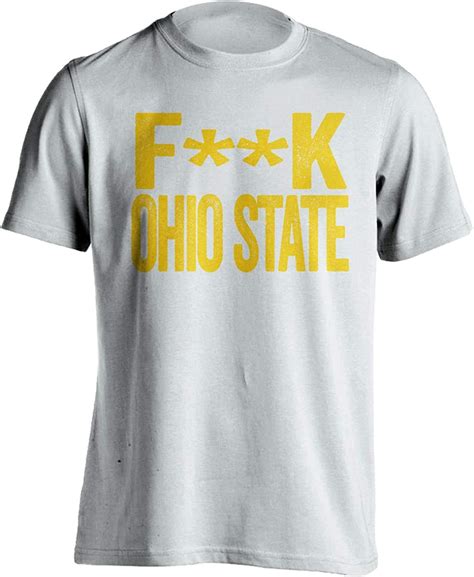 Fuck Ohio State Funny Smack Talk Shirt Blue And Gold