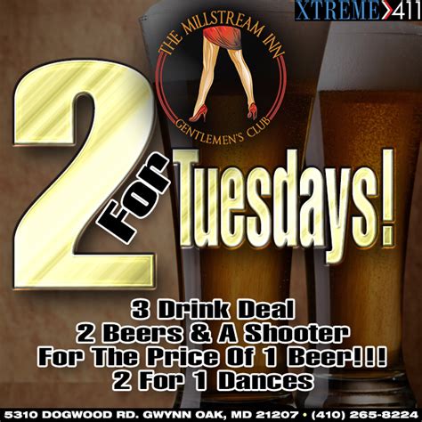 2 for tuesdays woodlawn strip clubs and adult entertainment