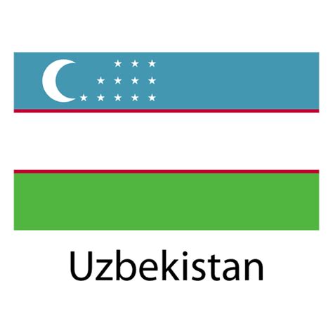 Uzbekistan Flag Png Clipart Latar Belakang Png Play
