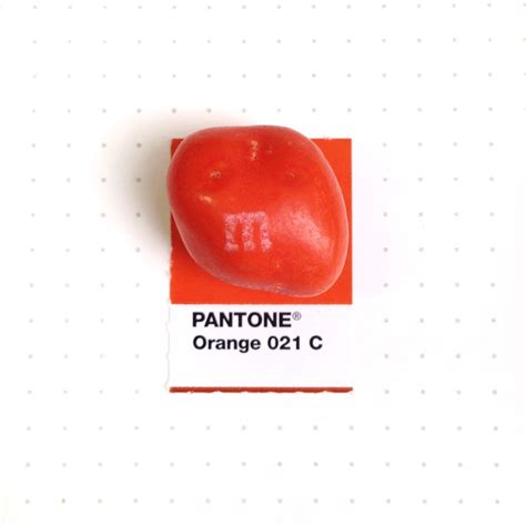 Tiny Pms Match Pantone Orange 021 Color Match A Rhombus Orange