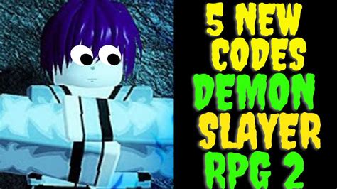 Today All New Demon Slayer Rpg 2 Codes Roblox Demon Slayer Rpg 2