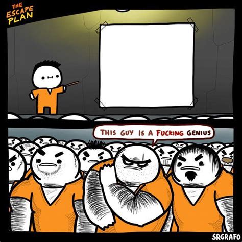 Meme Generator Prisoner Escape Plan Comic Blank Newfa Stuff