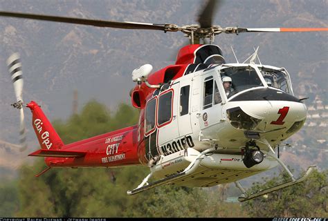 Bell 412ep Los Angeles City Fire Department Aviation Photo 1387013