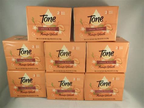 Tone Mango Splash Cocoa Butter Bath Bars Soap 425oz Each Choice 8 16