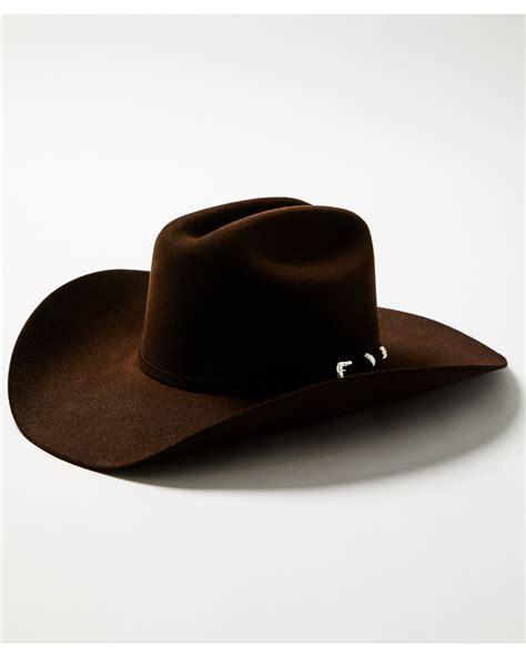Stetson Mens 3x Chocolate Lariat Fur Felt Western Hat Boot Barn