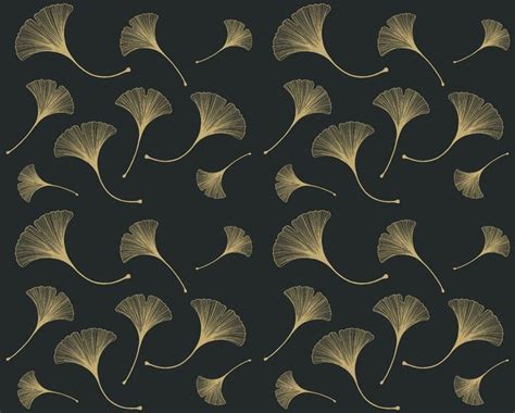 Ginkgo Leaf Self Adhesive Wallpaper Peel And Stick Wall Etsy In 2020