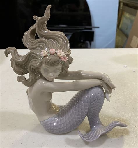 0306 Lladro K 10 O Porcelain Mermaid Figurine November Online 2021