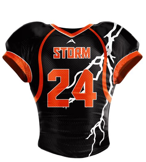 Football Jersey Sublimated Storm - Allen Sportswear