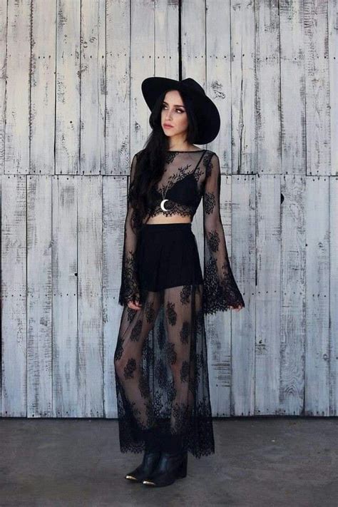 Pin By Lilo Rey On Outfits Modern Witch Fashion Fashion Dark Fashion