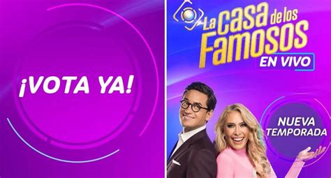 vote today in la casa de los famosos 4 link to save your favorite candidate the answers