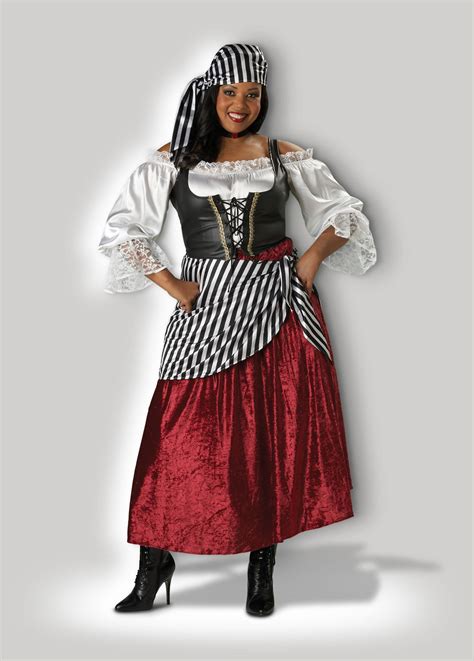 Pirate S Wench Plus Size Adult Costume Incharacter Costumes